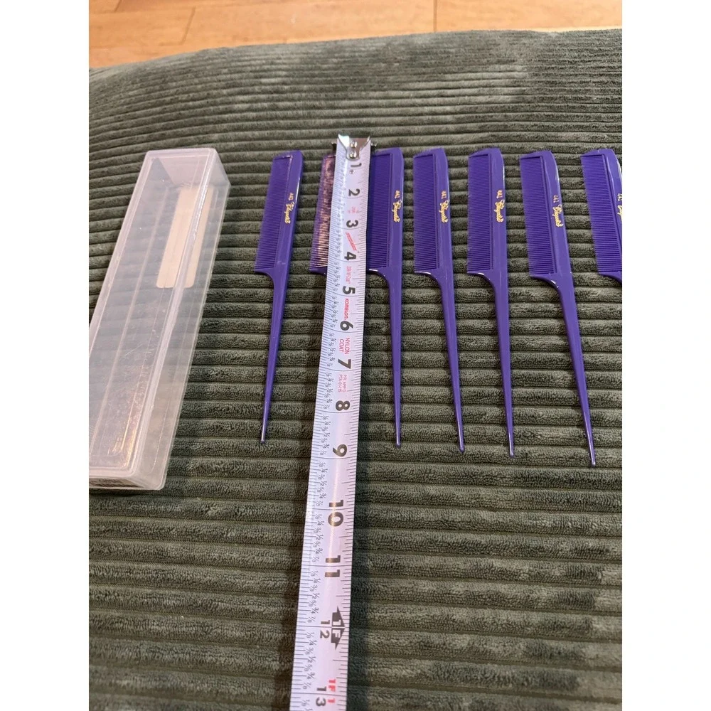 Rest Cleopatra Purple Rattail Comb X-Fine - 9 - #441 Hair Styling Tools‎